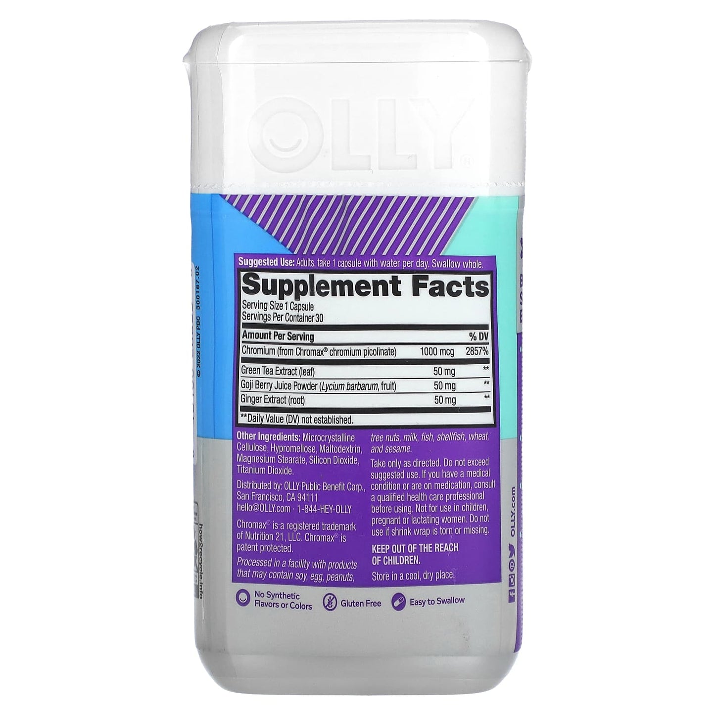 OLLY, Combat Cravings, 30 Capsules - Image 2