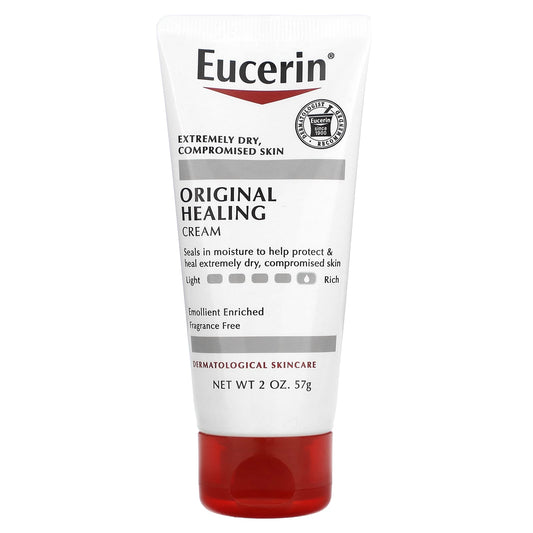 Eucerin Original Healing Cream for Extremely Dry & Compromised Skin, 2 oz - Image 1