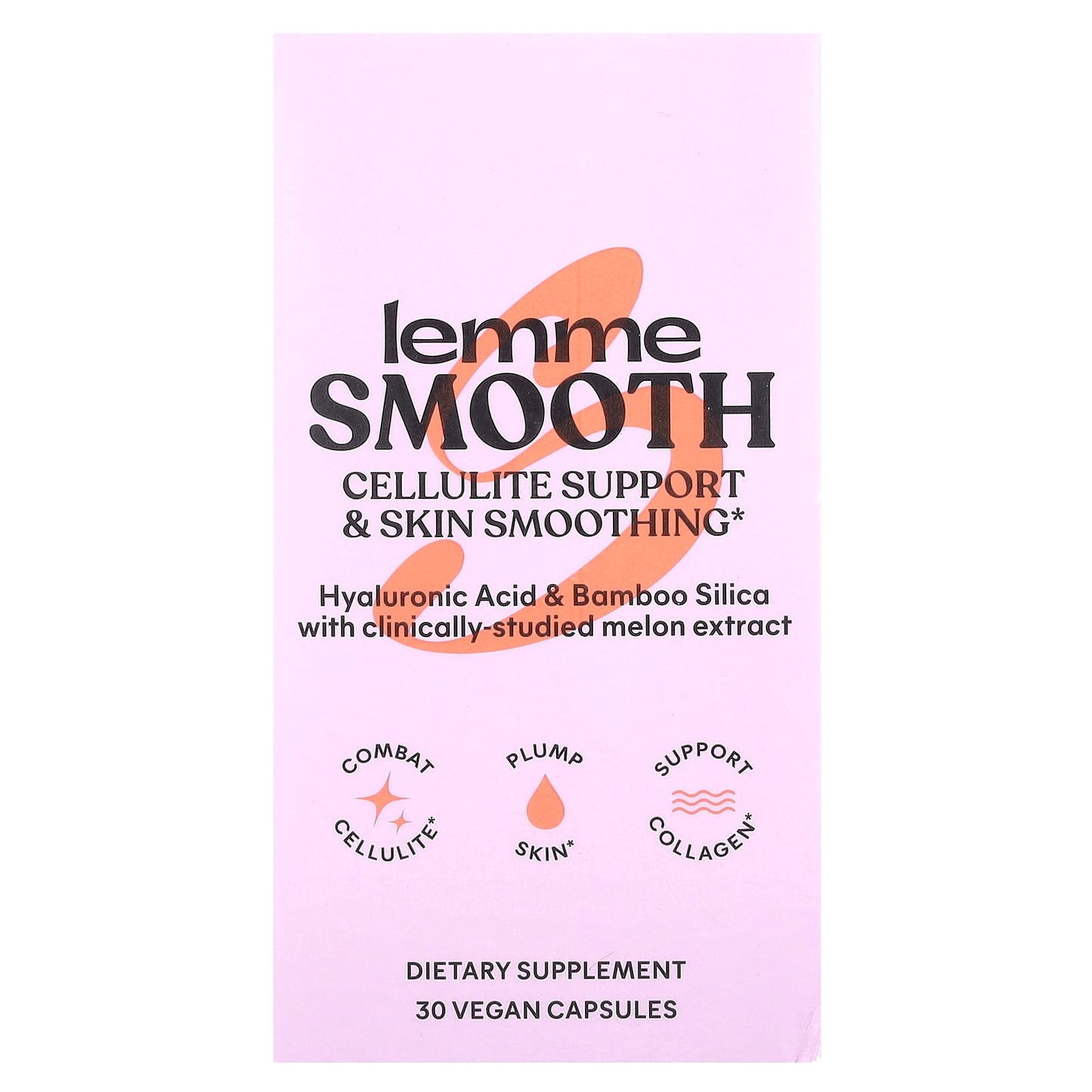 Lemme, Smooth, Cellulite Support & Skin Smoothing, 30 Vegan Capsules - Image 2