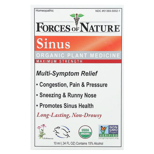 Forces of Nature Sinus Relief - Organic Plant Medicine - Image 1