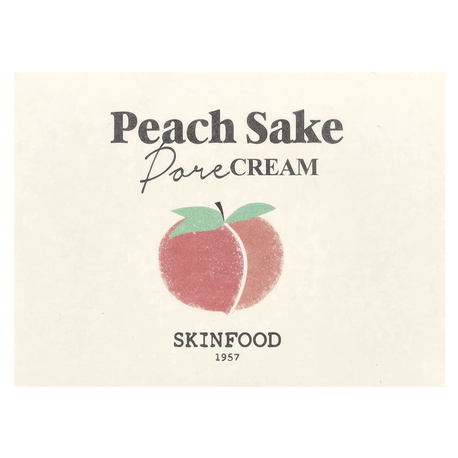 SKINFOOD, Peach Sake Pore Cream, 2.02 fl oz (60 ml) - Image 2