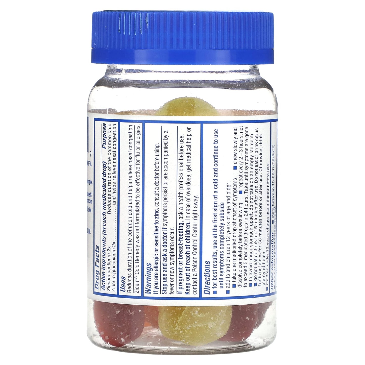 Zicam, Cold Remedy, Medicated Fruit Drops, Assorted Fruit , 25 Drops - Image 2