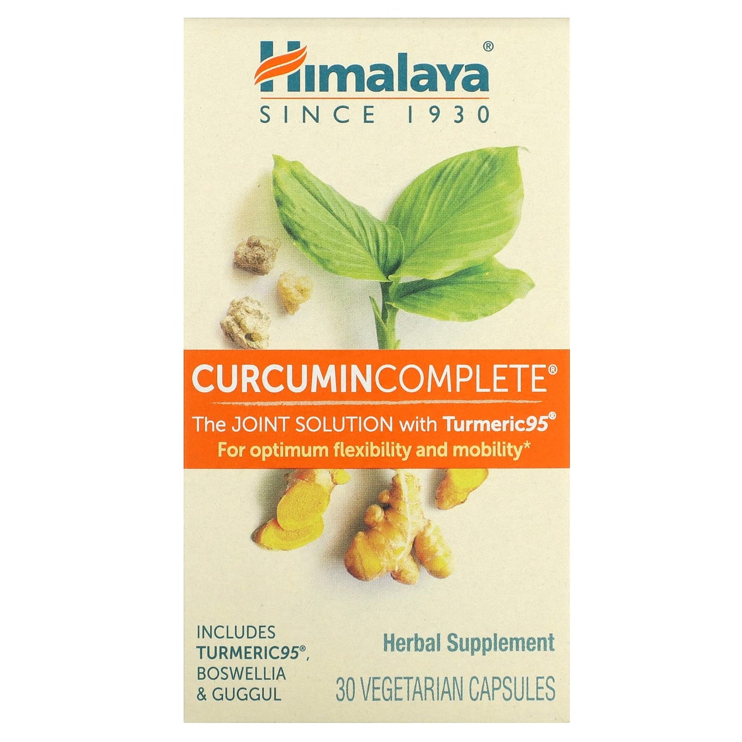 Turmeric Joint Support with Boswellia & Guggul - 30 Capsules - Image 1