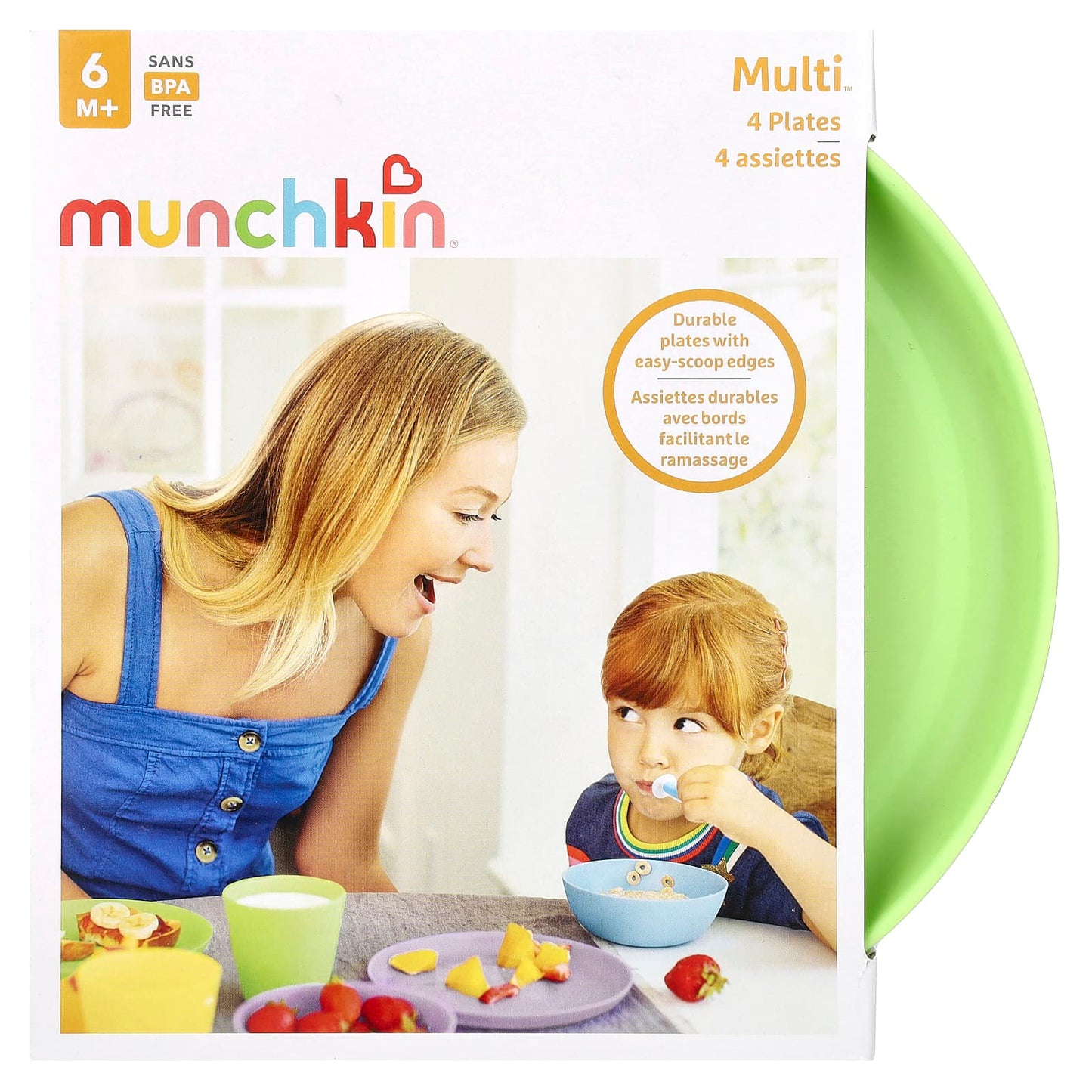 Munchkin, Multi™ Plates, 6 Months+, 4 Count - Image 1