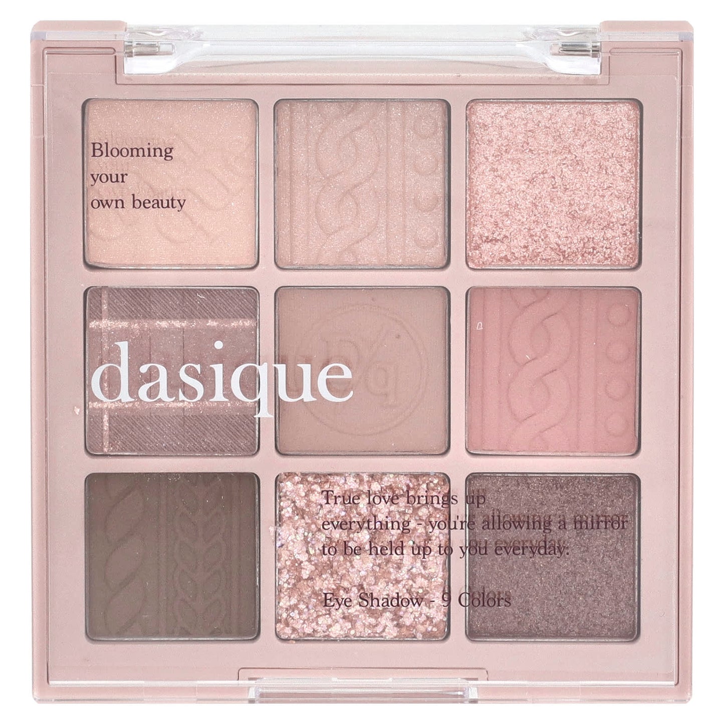 Dasique 16-Violet Knit Eye Shadow Palette - Vegan, Cruelty-Free - Image 1