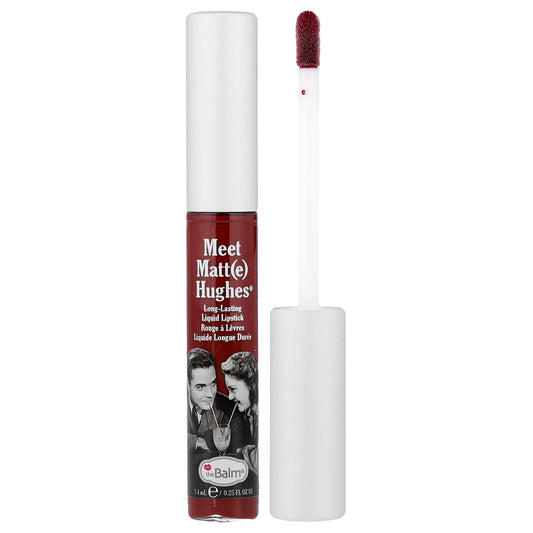 theBalm Cosmetics, Meet Matt(e) Hughes®, Long-Lasting Liquid Lipstick, Adoring, 0.25 fl oz (7.4 ml) - Image 1