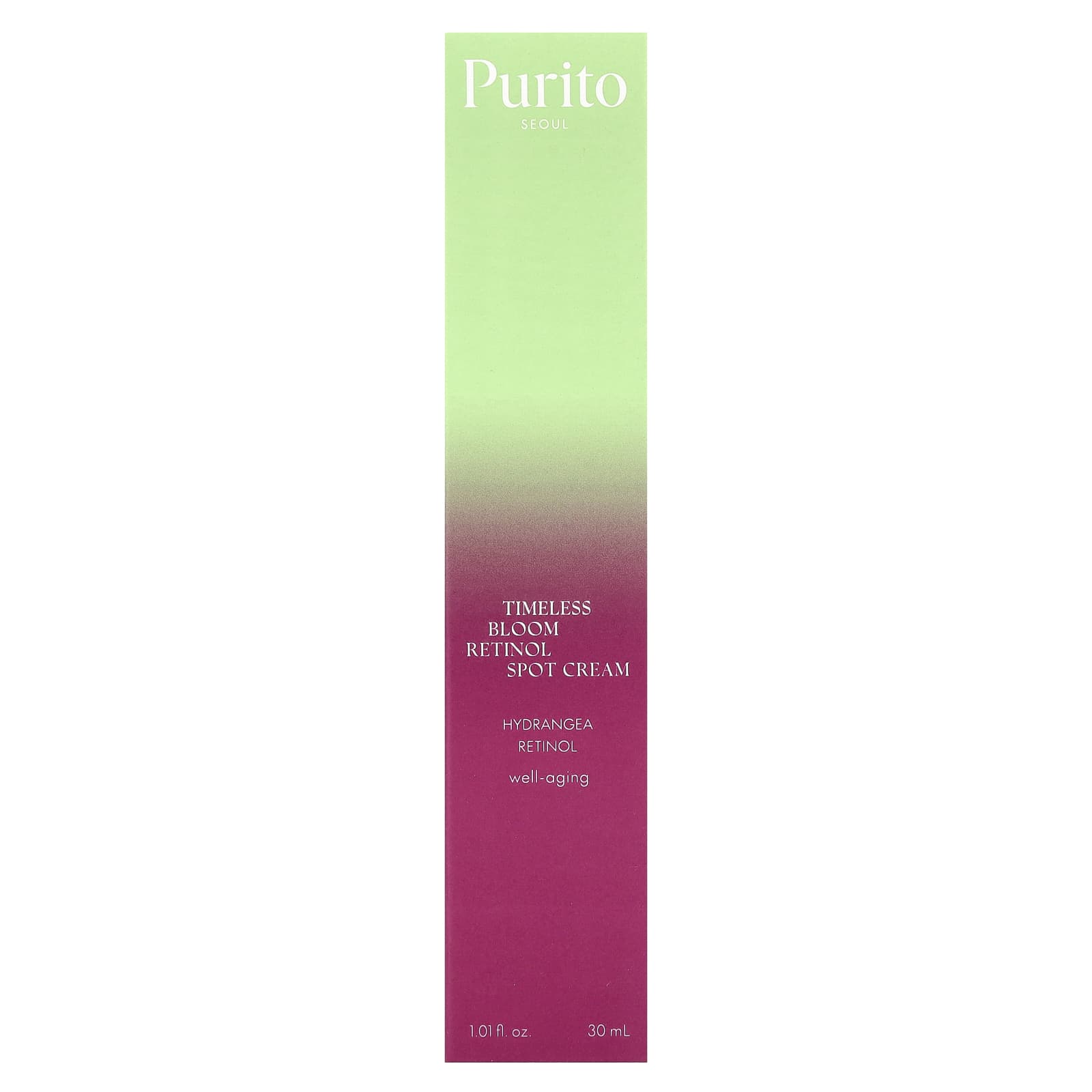 Purito, Timeless Bloom Retinol Spot Cream, 1.01 fl oz (30 ml) - Image 2
