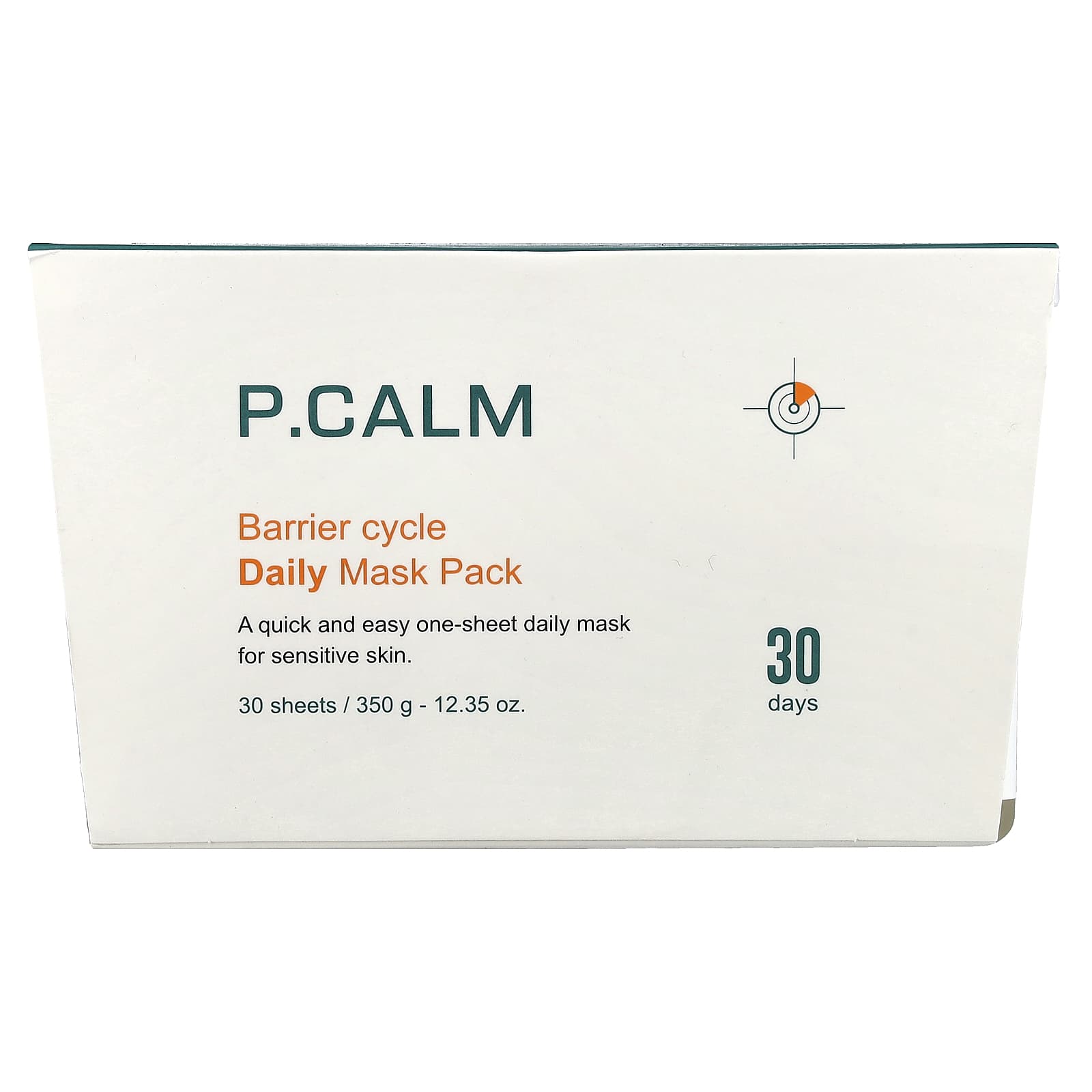 P.CALM, Barrier Cycle Daily Beauty Mask Pack , 30 Sheets, 12.35 oz (350 g) - Image 2