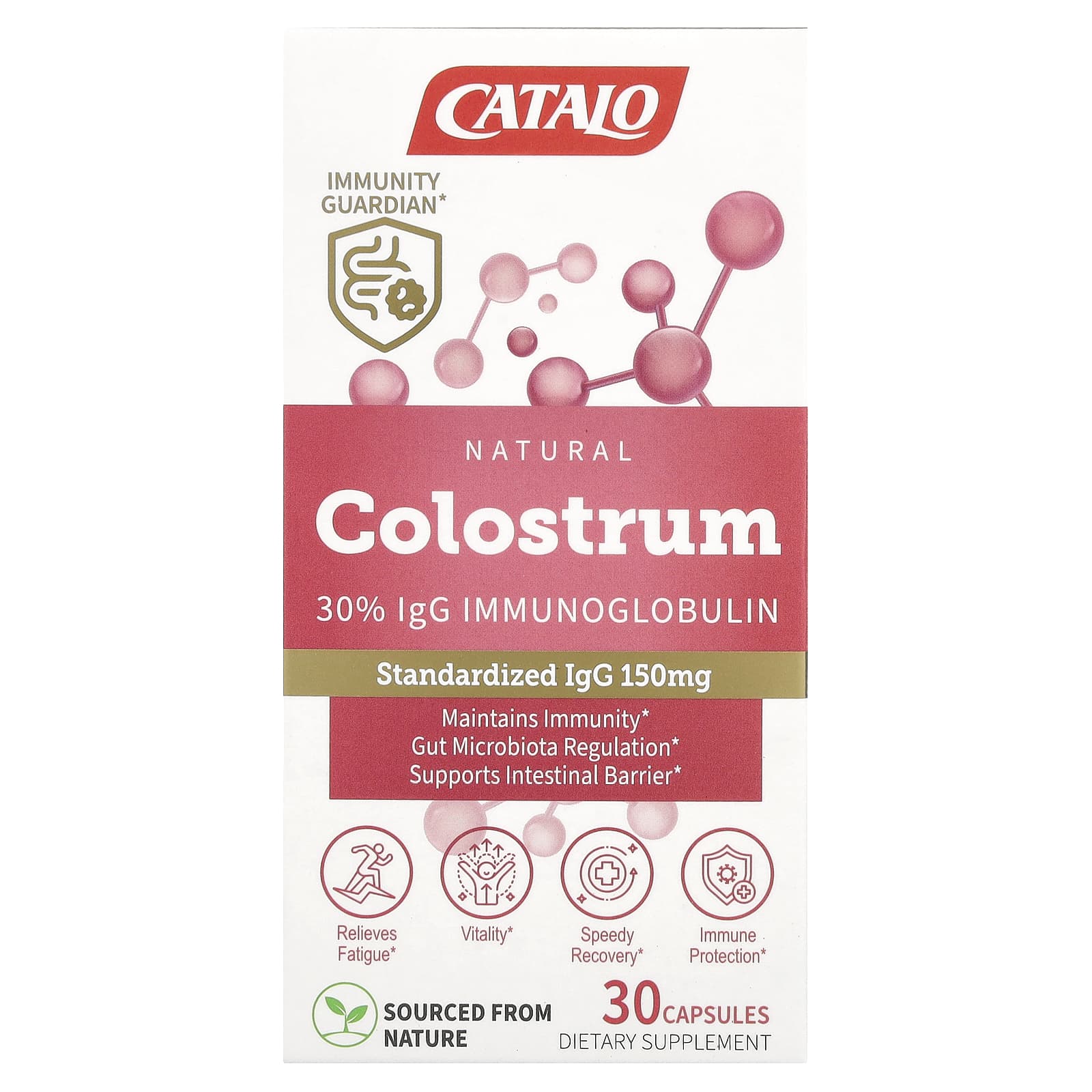 Natural Colostrum Supplements by CATALO for Immunity & Gut Health - Image 1