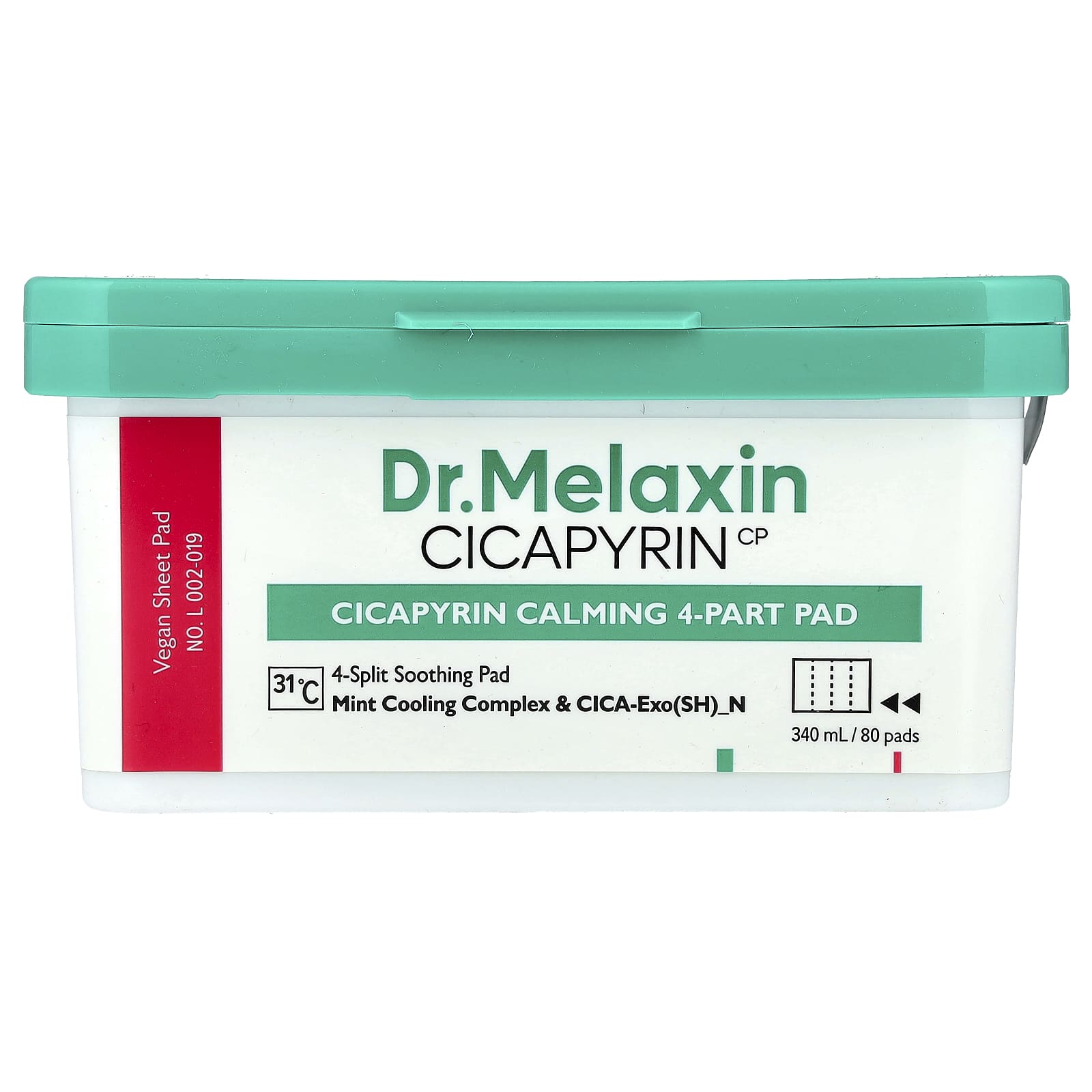 Dr.Melaxin 4-Part Cooling Face Pad | Soothing & Hydrating - Image 1