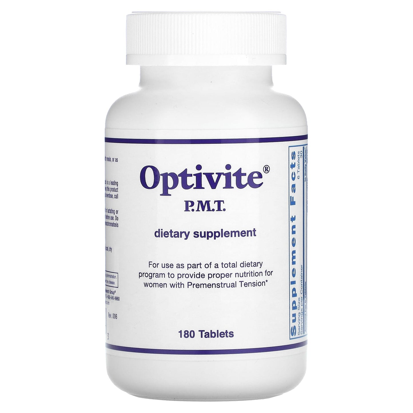 Optimox, Optivite® Multivitamin for Women, 180 Tablets - Image 1