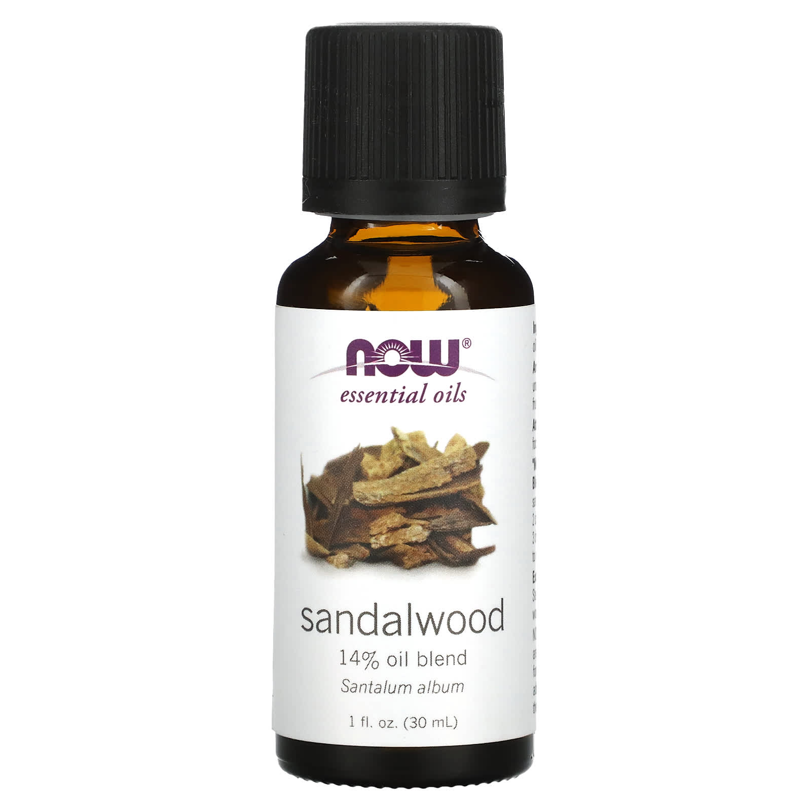NOW Foods, Essential Oils, Sandalwood, 1 fl oz (30 ml) - Image 1