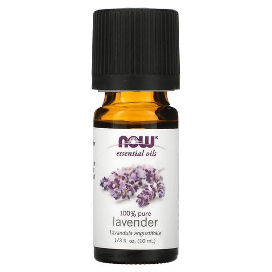 NOW Foods, Essential Oils, Lavender, 1/3 fl oz (10 ml) - Image 1