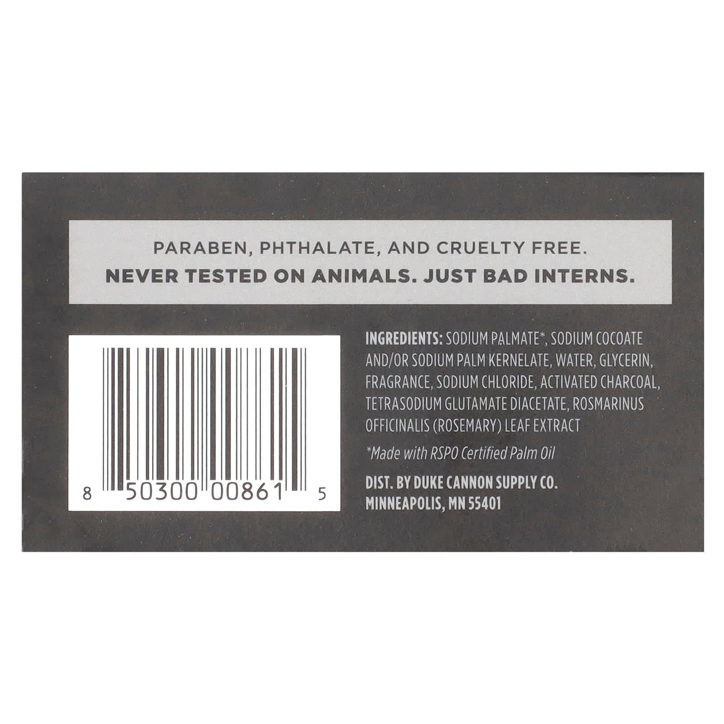 Activated Charcoal Soap for Men - Big Lump of Coal by Duke Cannon - Image 2