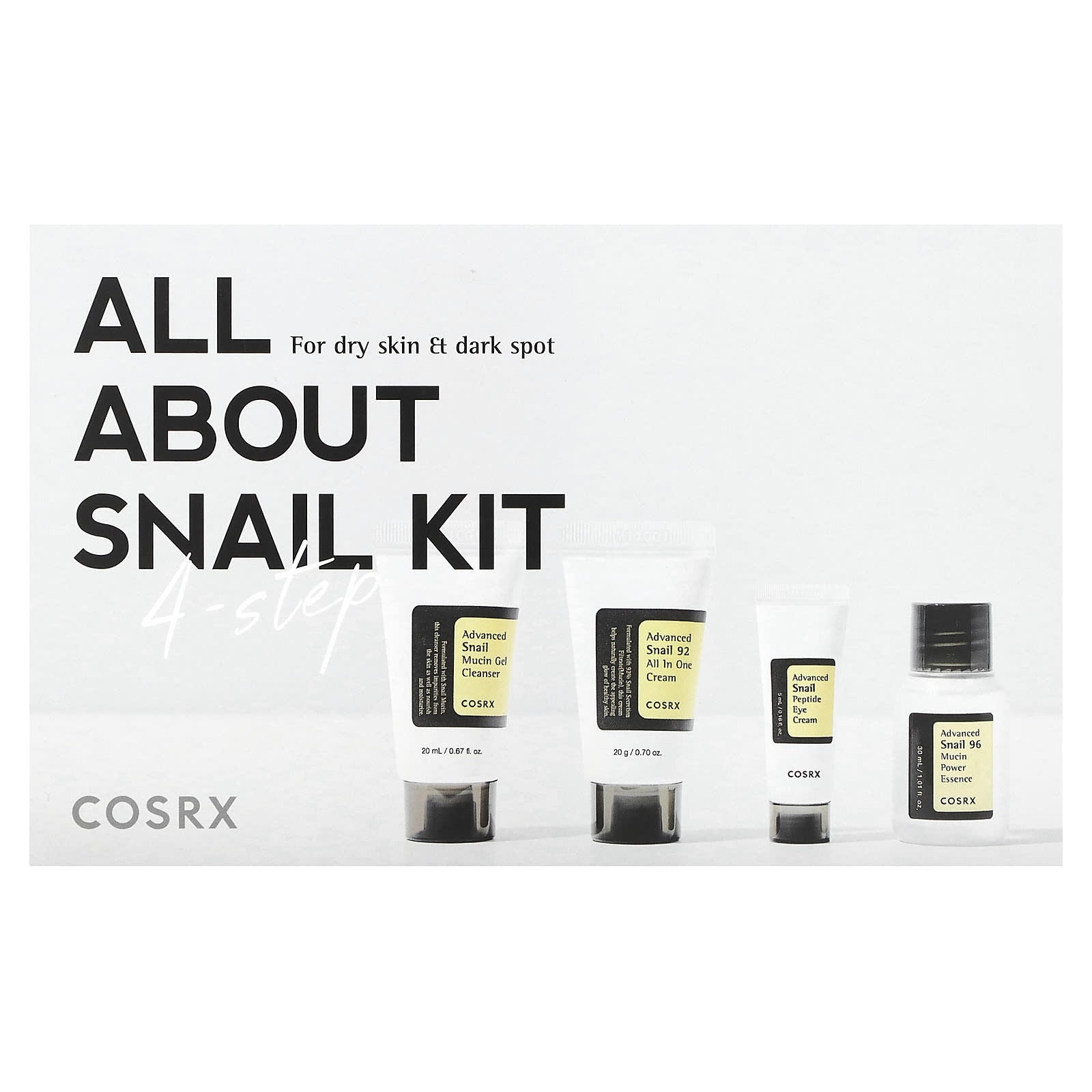 CosRx All About Snail Skin Repair Kit 4-Piece Set - Image 2