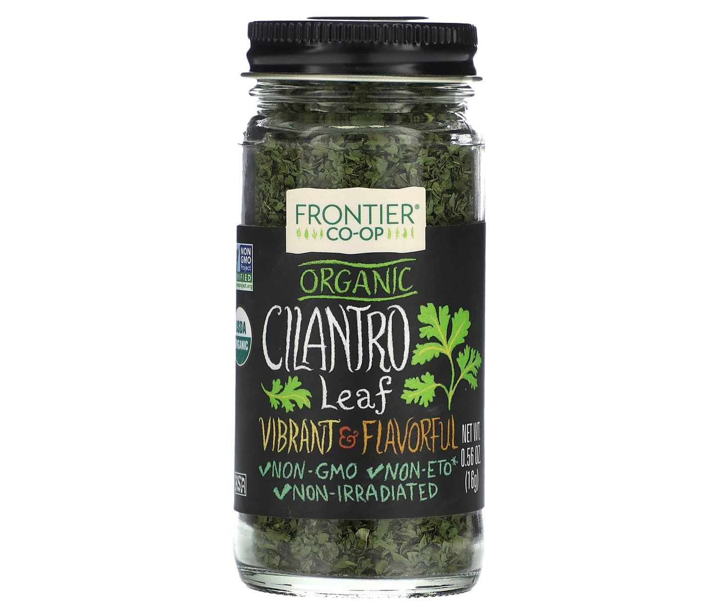 Organic Cilantro Leaf by Frontier Co-op - Non GMO & USDA Approved - Image 1