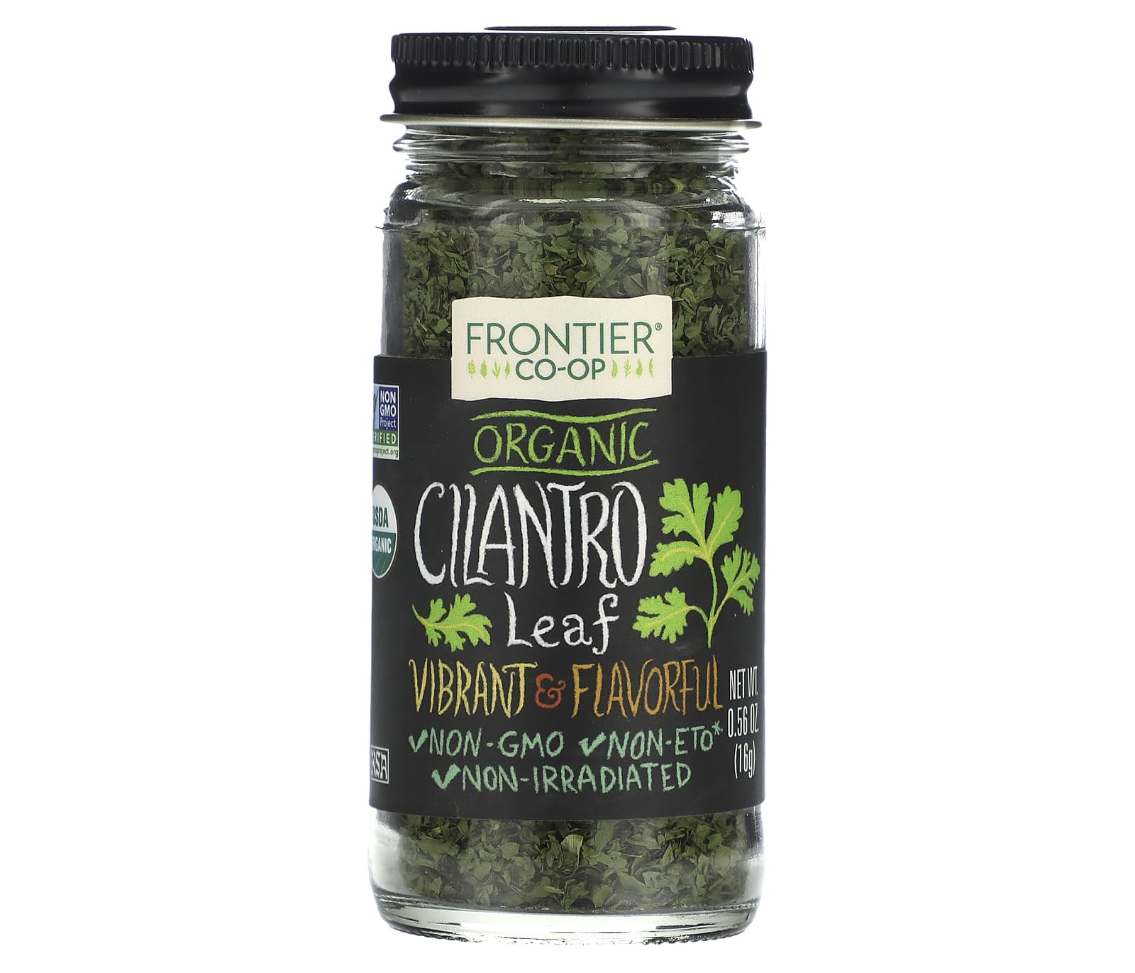 Organic Cilantro Leaf by Frontier Co-op - Non GMO & USDA Approved - Image 1