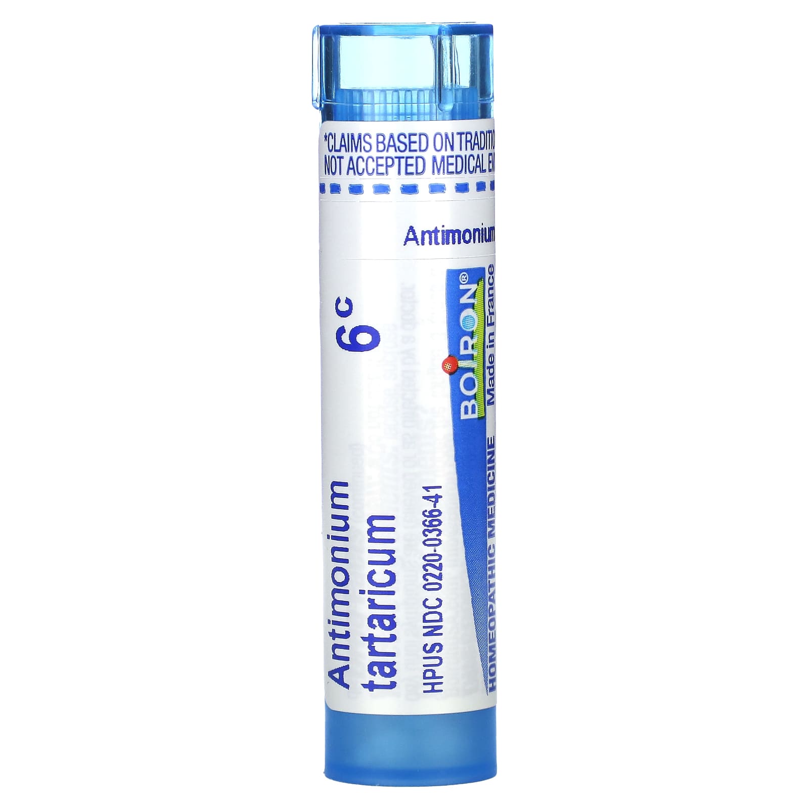 Relieve Wet Coughs with Boiron Antimonium Tartaricum 6C Homeopathic Medicine - Image 1