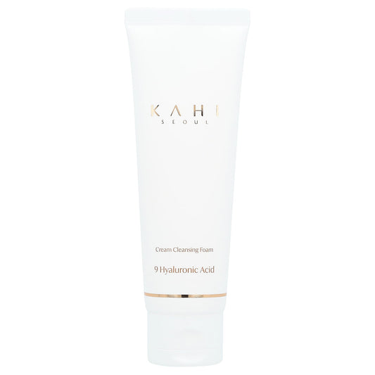 Kahi Hyaluronic Acid Cream Cleansing Foam for Radiant Skin, 80ml - Image 1