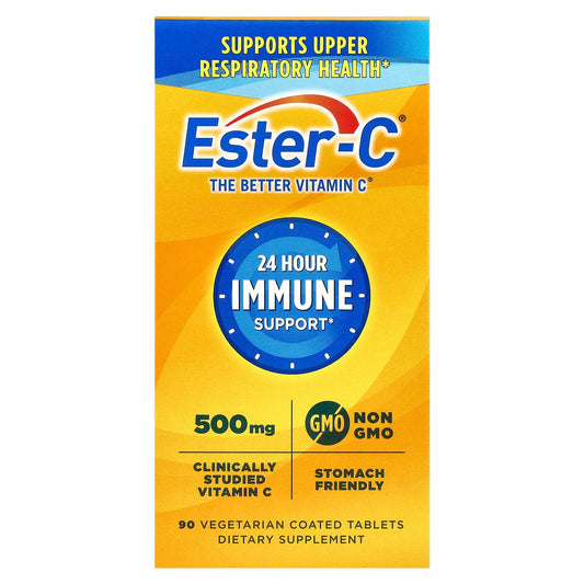 EsterC 24 Hour Immune Support, 1000mg, 90 Tablets | Vegetarian & Non-GMO - Image 1