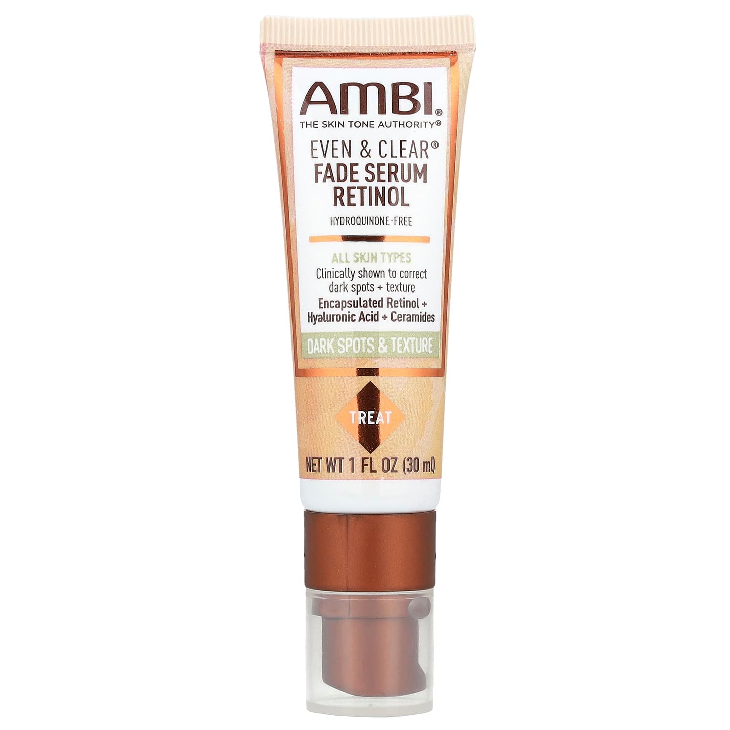 AMBI Even & Clear Fade Serum with Retinol, 1 fl oz (30 ml) - Image 1