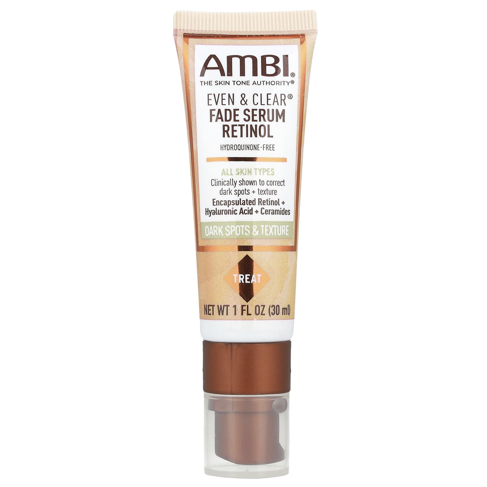 AMBI Even & Clear Fade Serum with Retinol, 1 fl oz (30 ml) - Image 1