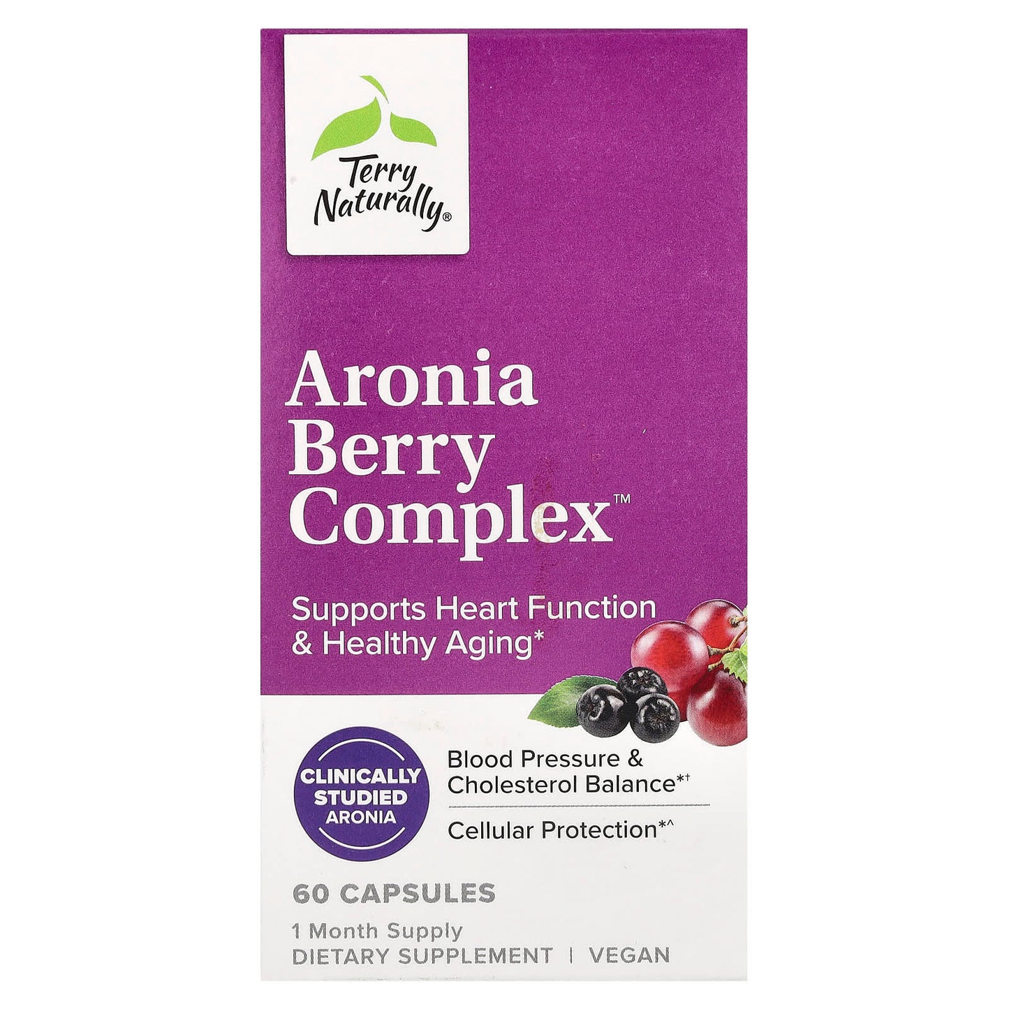 Terry Naturally, Aronia Berry Complex, 60 Capsules - Image 1