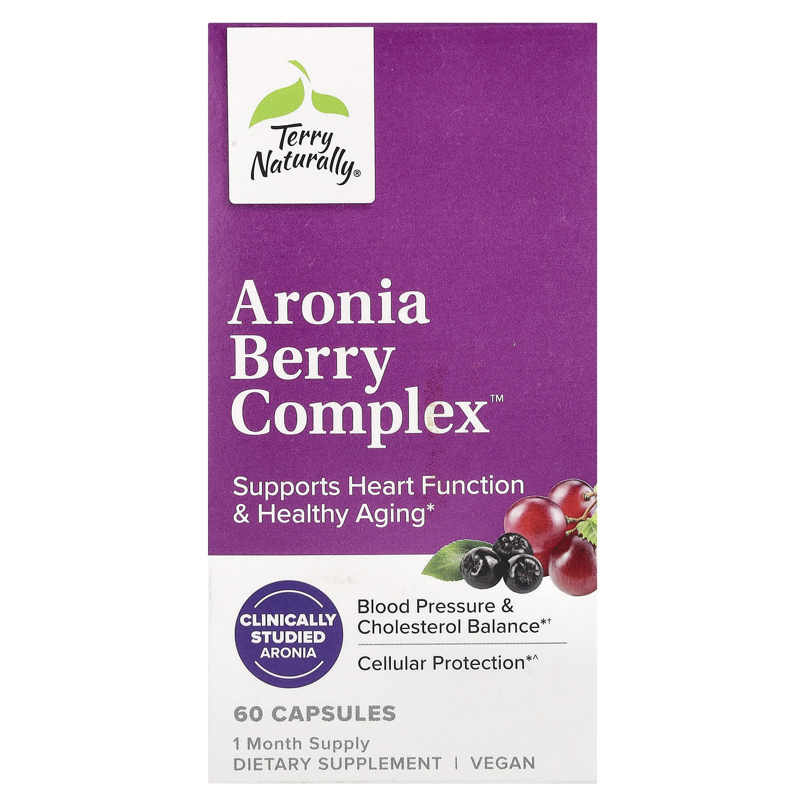 Terry Naturally, Aronia Berry Complex, 60 Capsules - Image 1