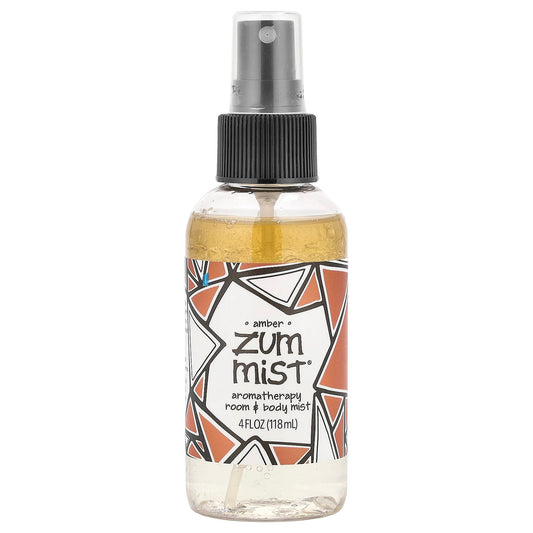 ZUM, Zum Mist®, Aromatherapy Room & Body Mist, Amber, 4 fl oz (118 ml) - Image 1