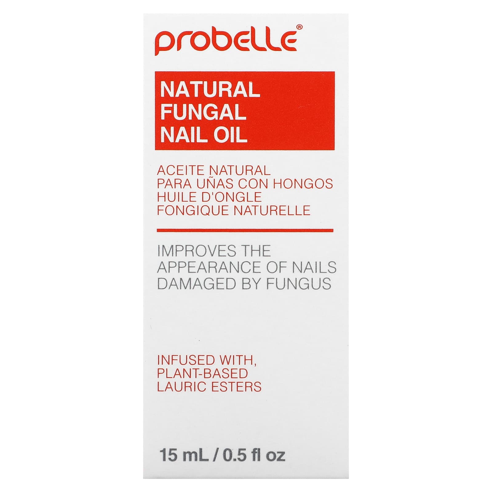 Probelle, Natural Fungal Nail Treatment, Fragrance Free, 0.5 fl oz (15 ml) - Image 2