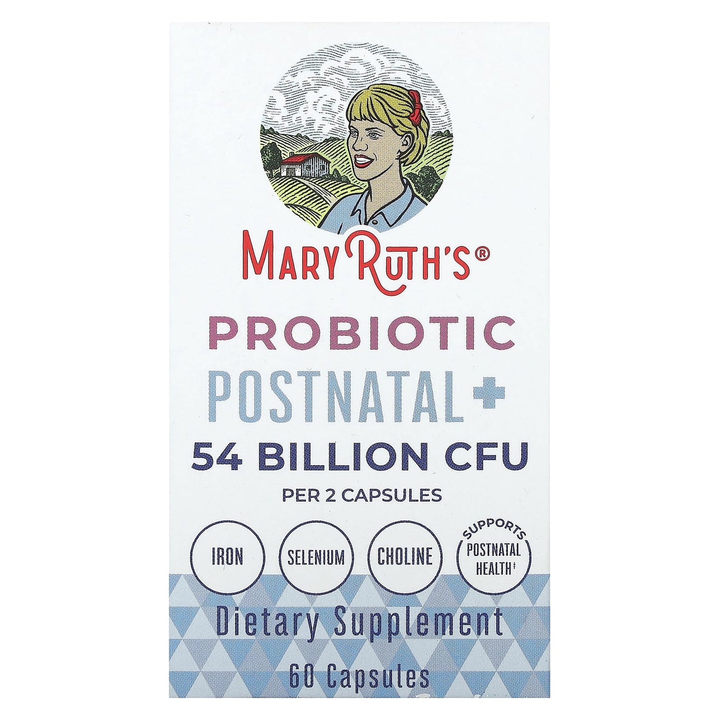 MaryRuth's, Probiotic Postnatal+, 60 Capsules - Image 1