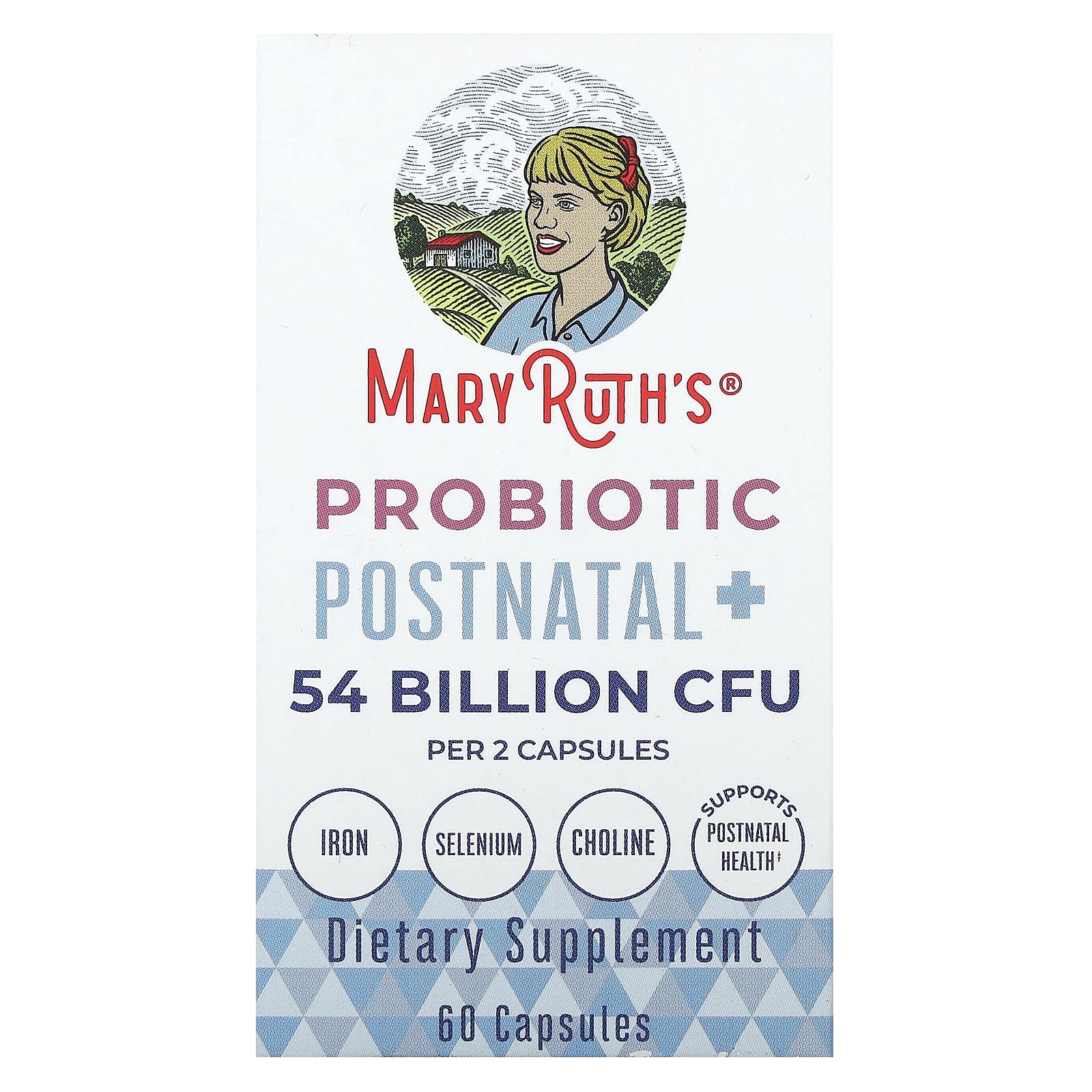 MaryRuth's, Probiotic Postnatal+, 60 Capsules - Image 1