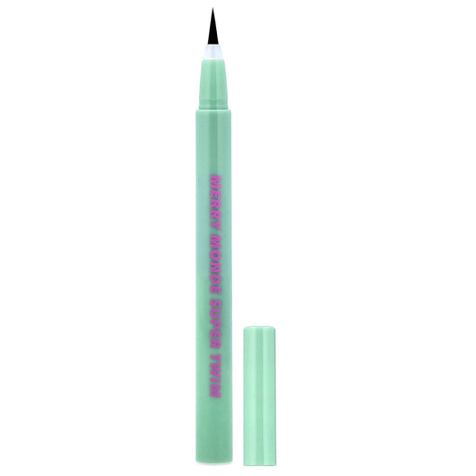 Merrymonde, Super Twim Pen Eyeliner, 01 Vivid Black, 0.02 fl oz (0.5 ml) - Image 1