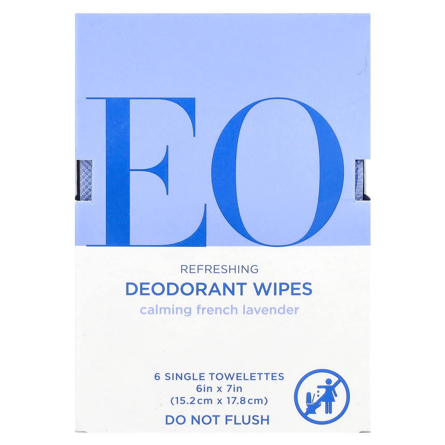 French Lavender Deodorant Wipes | Aluminum-Free & Cruelty-Free | EO Products - Image 2