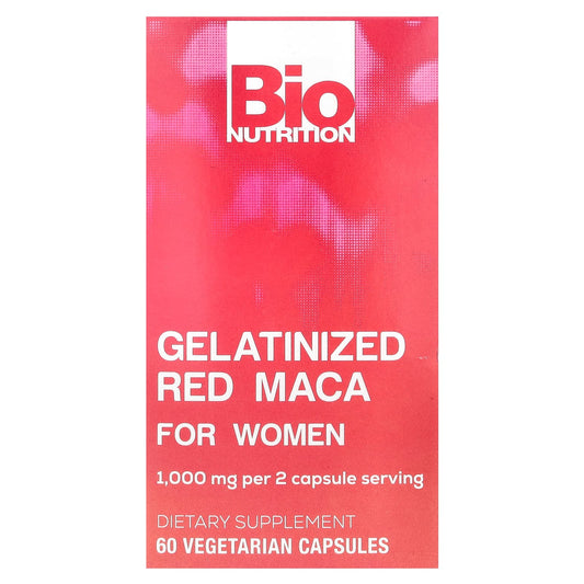 Red Maca for Women - Bio Nutrition Energy & Hormone Balance Supplement - Image 1