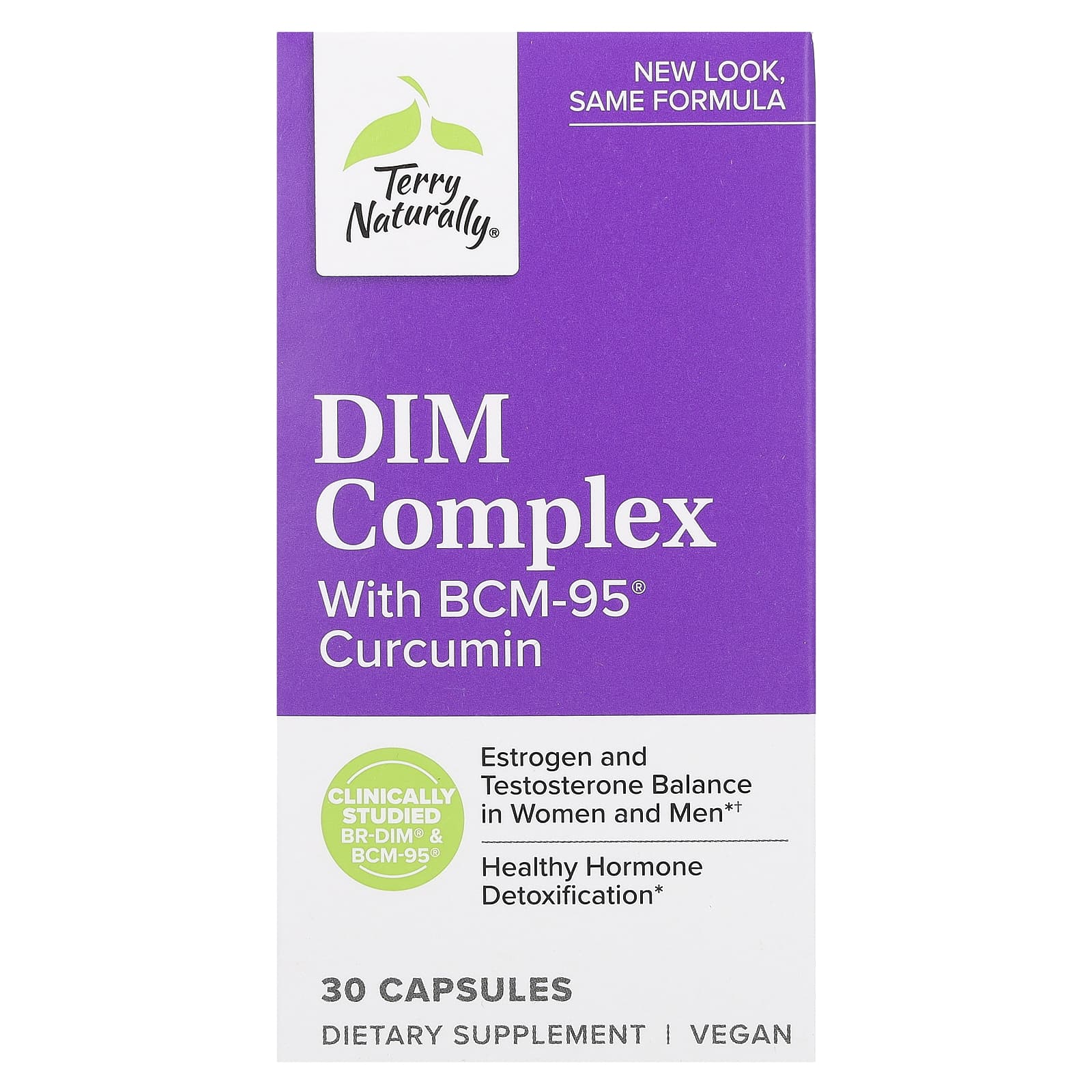 Terry Naturally, Dim Complex With BCM-95 Curcumin, 30 Capsules - Image 1