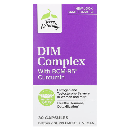 Terry Naturally, Dim Complex With BCM-95 Curcumin, 30 Capsules - Image 1
