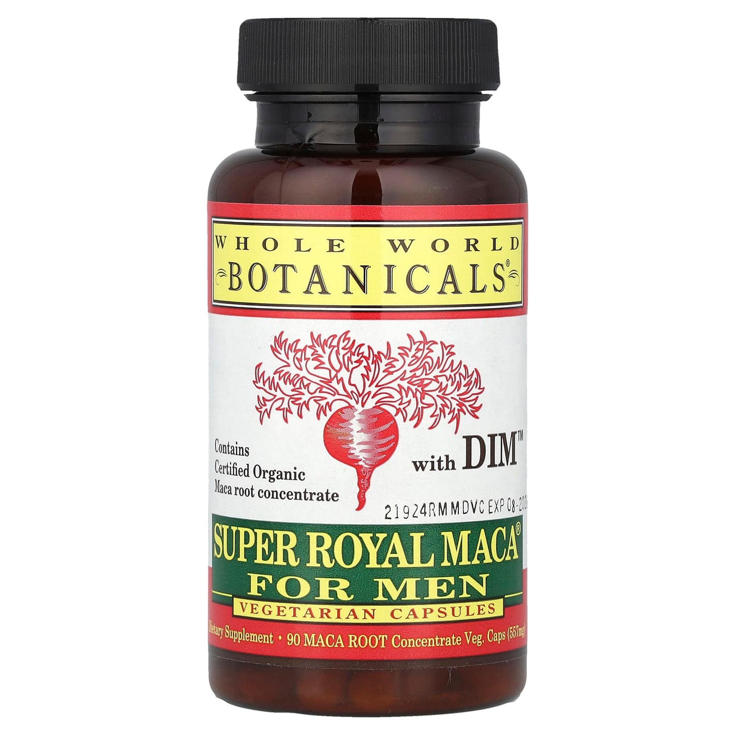 Whole World Botanicals, Super Royal Maca® For Men, 90 VegCaps - Image 1
