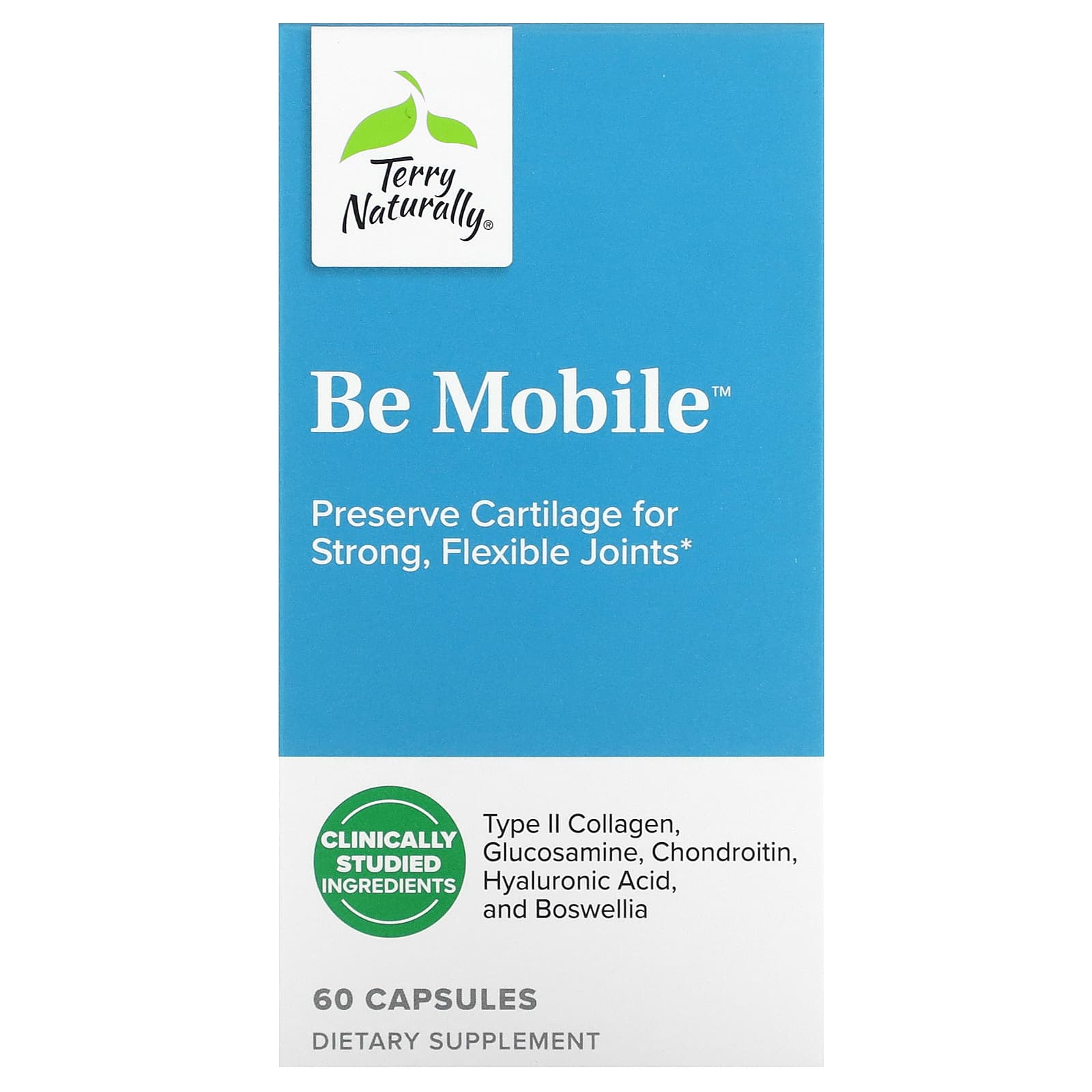 Terry Naturally, Be Mobile, 60 Capsules - Image 1