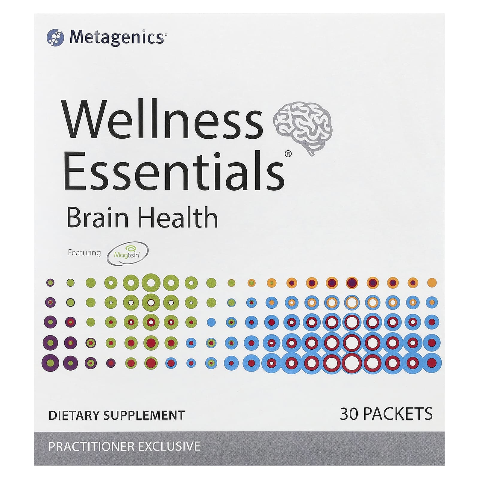 Metagenics, Wellness Essentials®, Brain Health, 30 Packets - Image 1