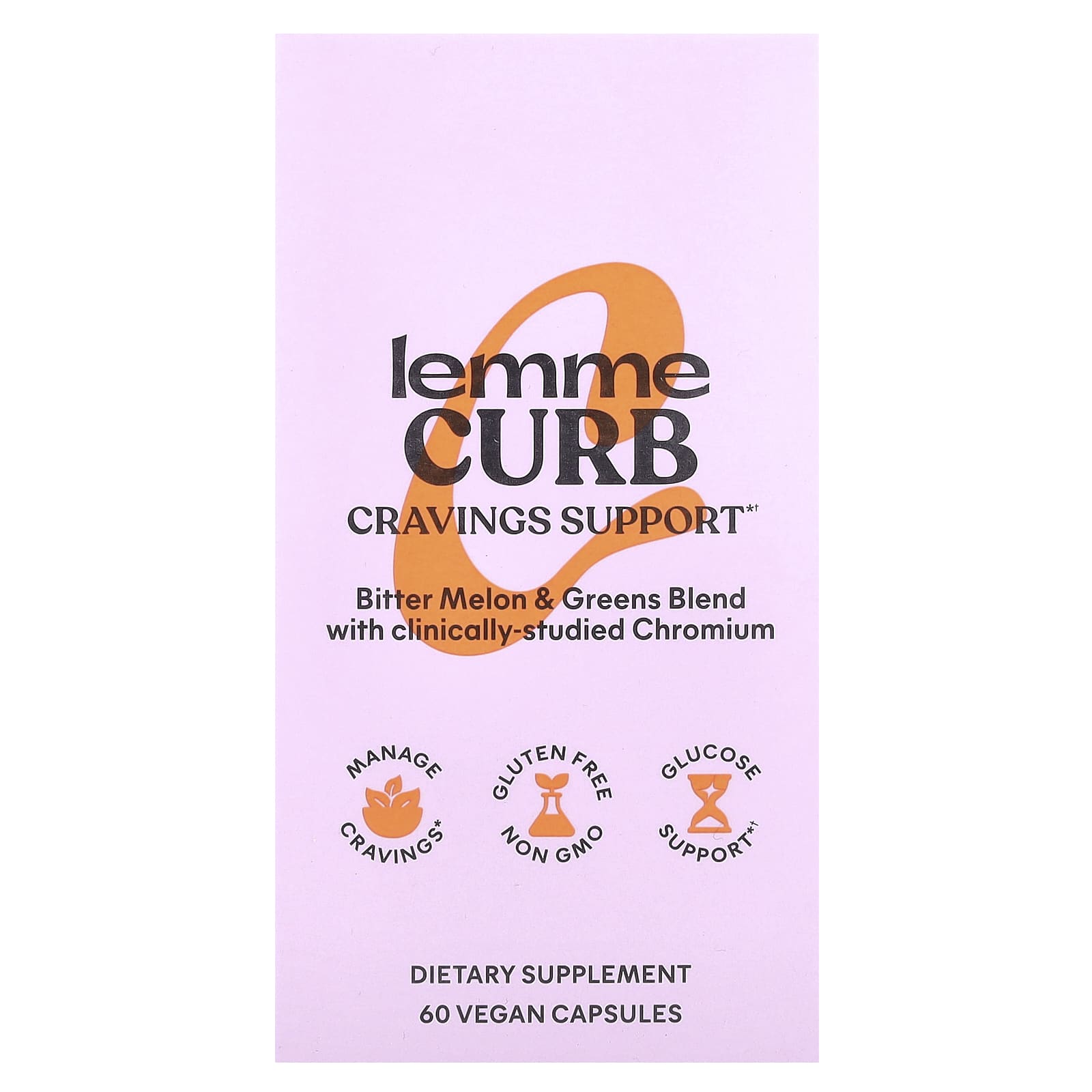 Lemme, Curb Cravings Support , 60 Vegan Capsules - Image 2