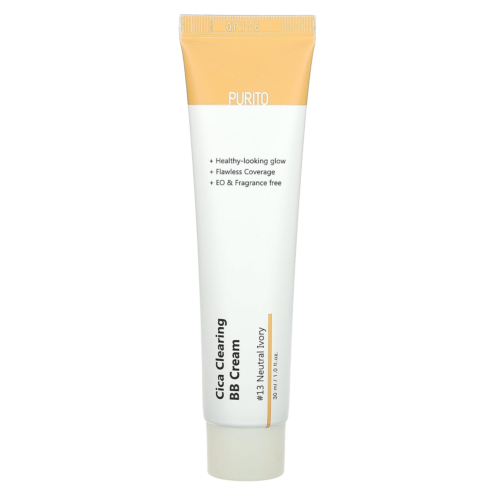 Purito, Cica Clearing BB Cream, 13 Neutral Ivory, 1 fl oz (30 ml) - Image 1