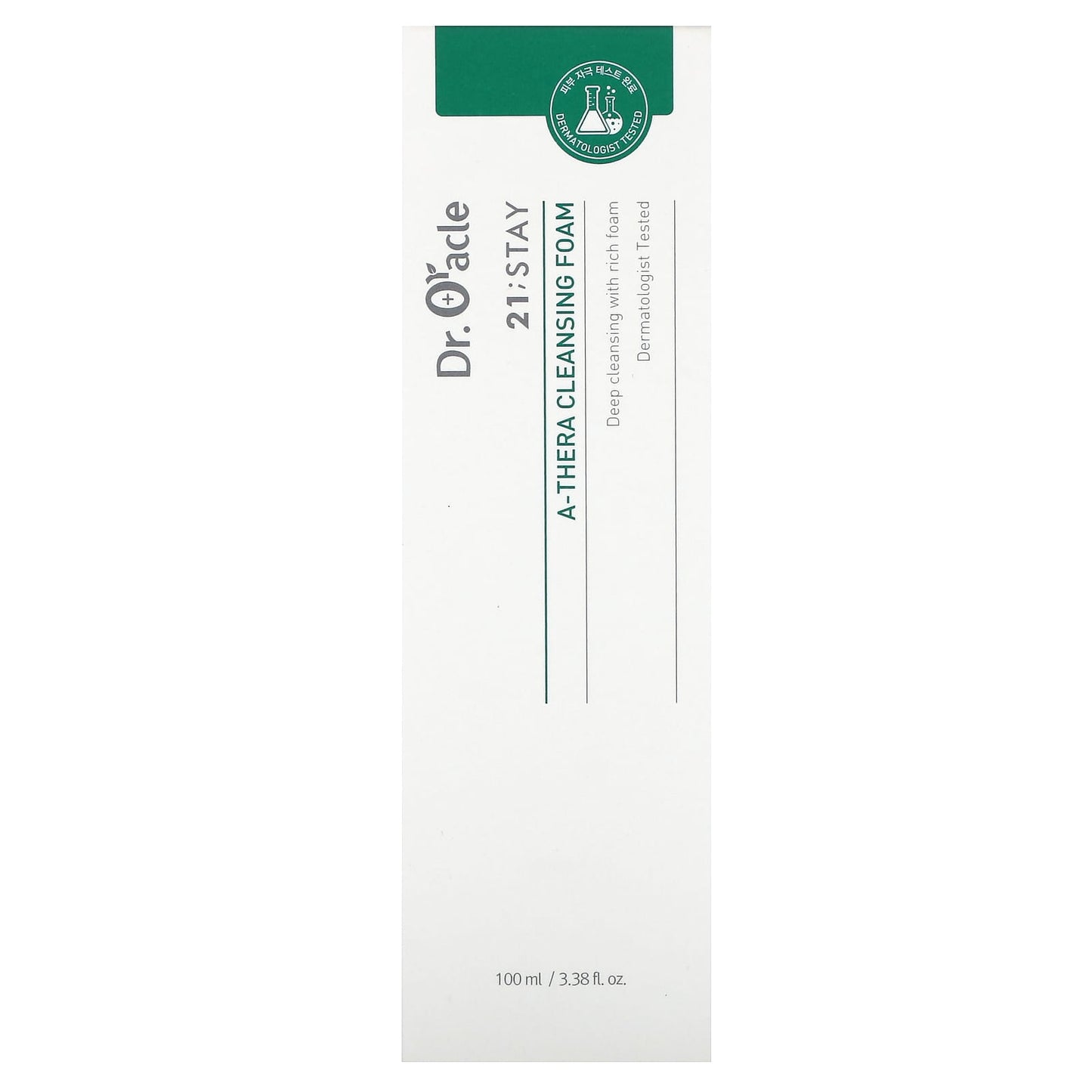 Deep Cleansing Facial Foam by Dr. Oracle, 3.38 fl oz - Image 2