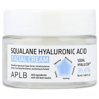 APLB Squalane Hyaluronic Acid Facial Cream Moisturizer 55ml