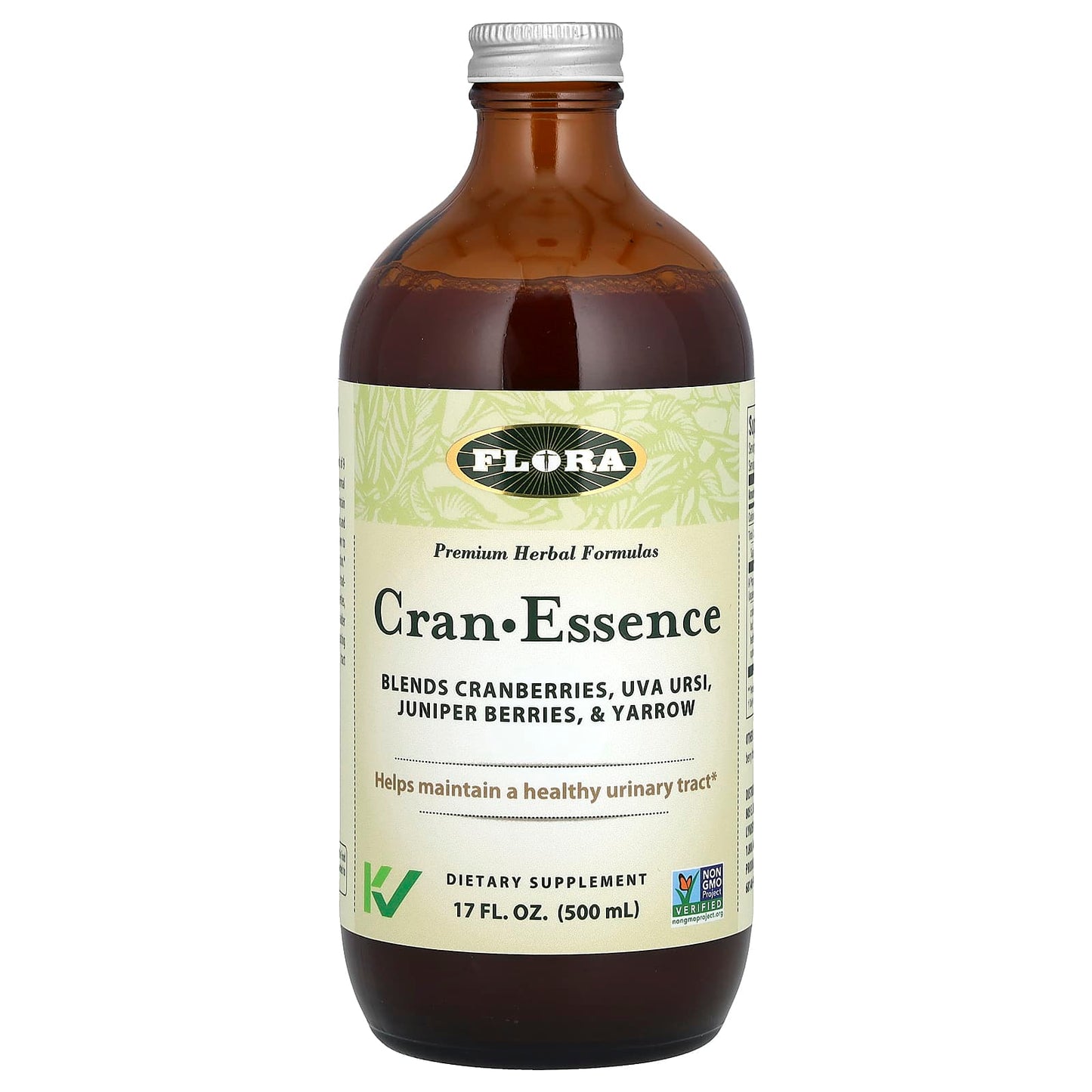 Cran-Essence Urinary Tract Health Supplement by Flora - 17 fl oz (500 ml) - Image 1