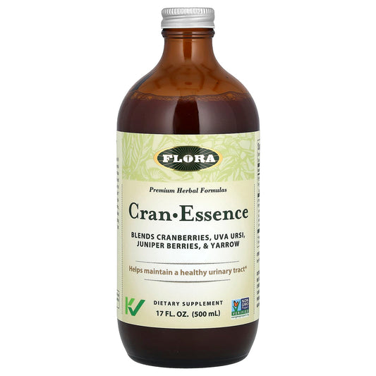Cran-Essence Urinary Tract Health Supplement by Flora - 17 fl oz (500 ml) - Image 1