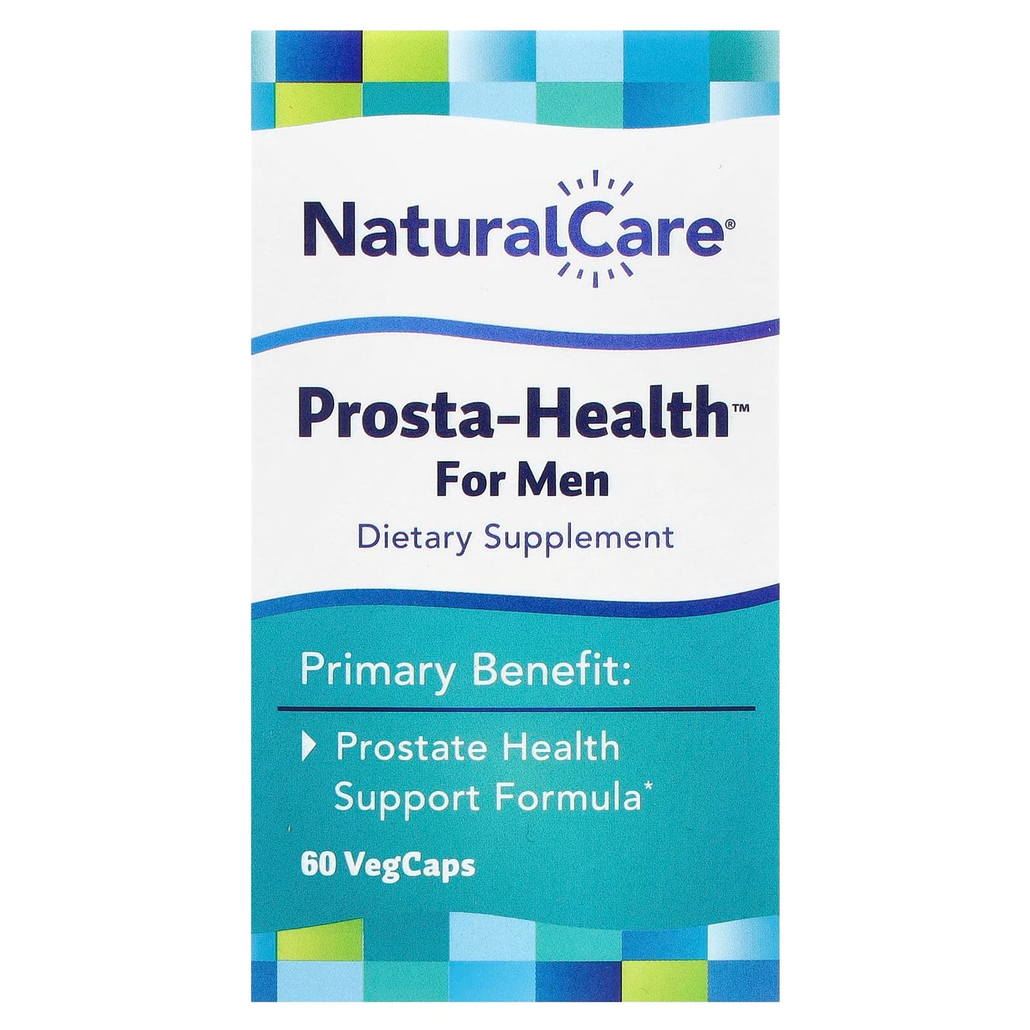 NaturalCare, Prosta-Health, For Men, 60 VegCaps - Image 1