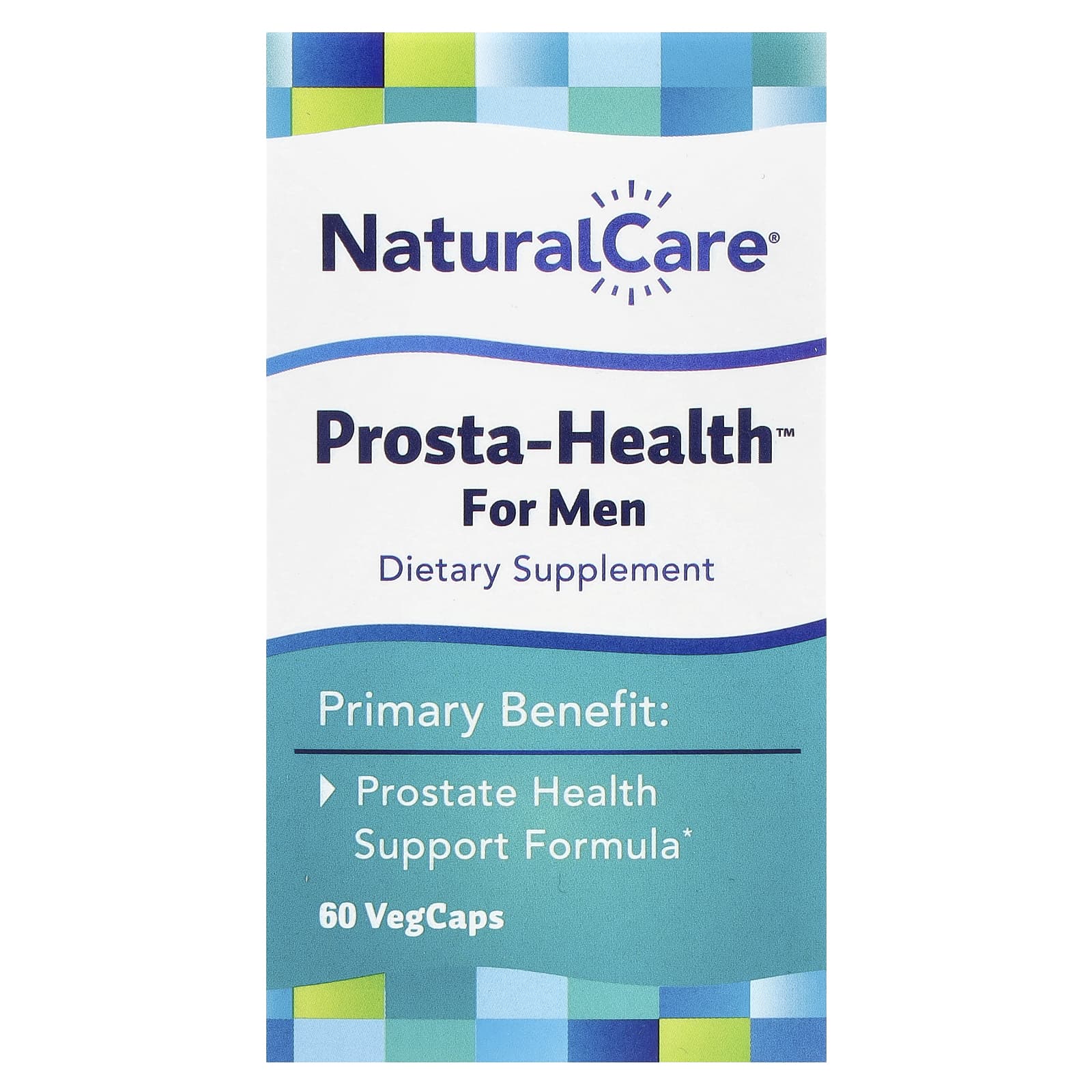 NaturalCare, Prosta-Health, For Men, 60 VegCaps - Image 1