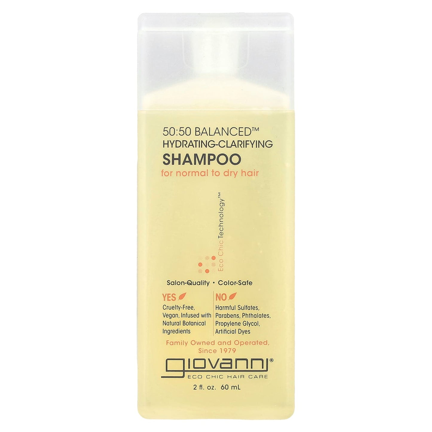 Giovanni Hydrating Clarifying Shampoo for Normal to Dry Hair - Image 1