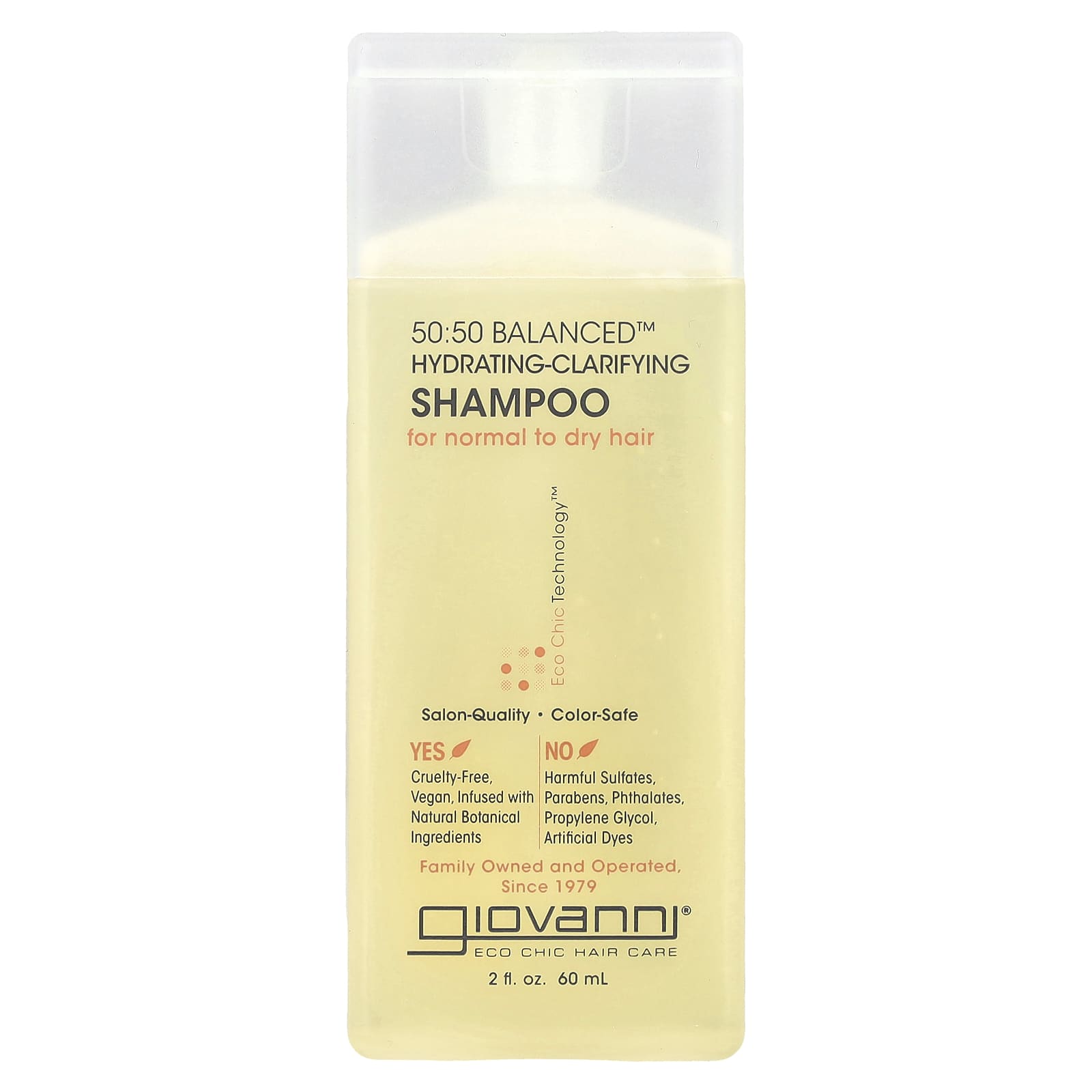 Giovanni Hydrating Clarifying Shampoo for Normal to Dry Hair - Image 1